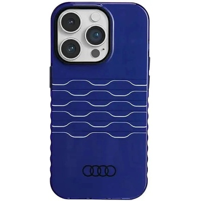 Audi Кейс Audi IML MagSafe за iPhone 14 Pro, син (AUDI000057-0)