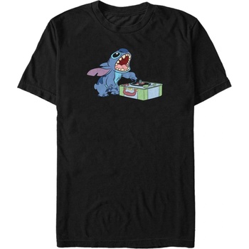 ZOOT. Fan Черна мъжка тениска Disney DJ Stitch ZOOT. Fan | Cheren | МЪЖЕ | L