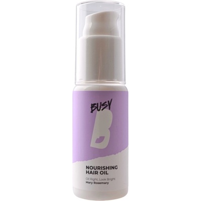 Vyživujúci olej pre suché a poškodené vlasy BusyB Nourishing Hair Oil Mary Rosemary - 50 ml