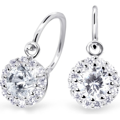 Cutie Jewellery detské zlaté náušnice C2745B-Ružova
