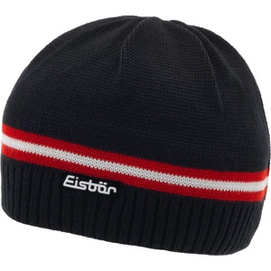 Eisbär Зимна шапка (beanie) Eisbär Mountain MÜ XL Beanie - Black / Red - размер One Size (204-2940-0311)