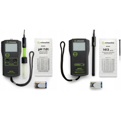 Milwaukee MW100 + MW302 pH+EC