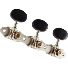 Taylor Slot Head Nickel/Ebony Tuner Buttons 6-String Set