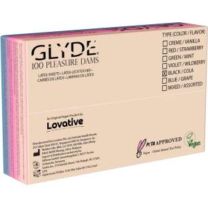 GLYDE dams Cola 100 pcs