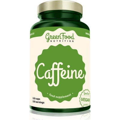 GreenFood Nutrition Caffeine kapsuly s kofeínom 132 g