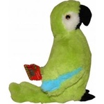 BEPPE Parrot Macaw with sound green 2cm 13745