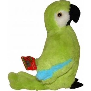 BEPPE Parrot Macaw with sound green 2cm 13745