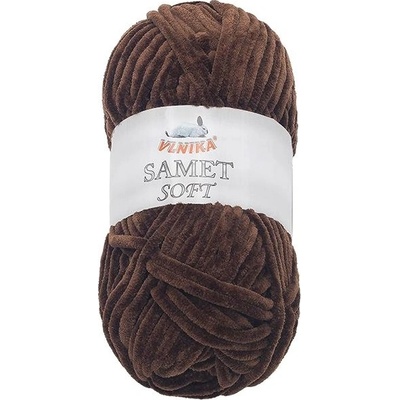 Vlnika Priadza Zamat Soft 100 g – 265 hnedá