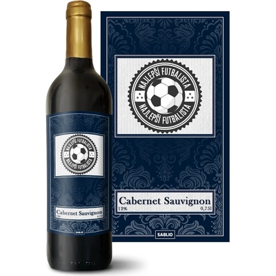 Sablio Nejlepší fotbalista Cabernet Sauvignon Červené víno 12 % 0,75 l (holá fľaša)