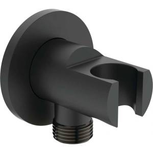 Ideal Standard Idealrain - Държач за душ с приставка, черен BC807XG (BC807XG)