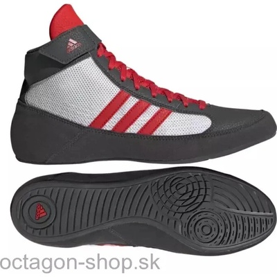adidas Havoc šedo/červeno/biele