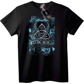 NOONEBRAND Тениска DARK: Всичко е свързано - 3XL, White