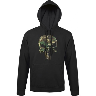 MILITARY RANGE mikina PUNISHER s kapucou WOODLAND – Zboží Dáma