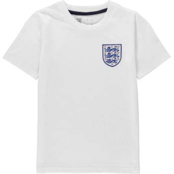 FA Детска тениска FA England Small Crest T Shirt Infants - White