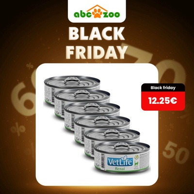 Vet Life Feline cat renal 6 x 85 g