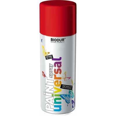 Biodur email 400 ml dopravná červená