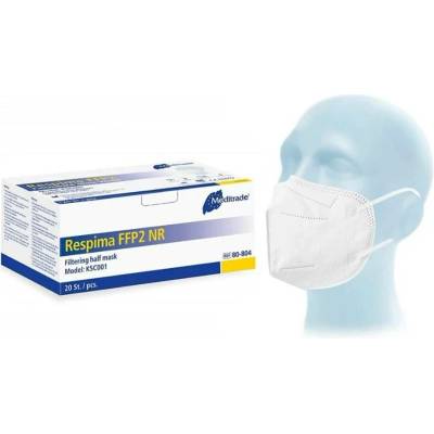 Meditrade Respirátor Respima FFP2 bez ventilu bílý 20 ks