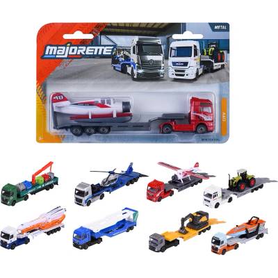 Метален камион Majorette - City Transporter, 20 cm, асортимент (8503003000)