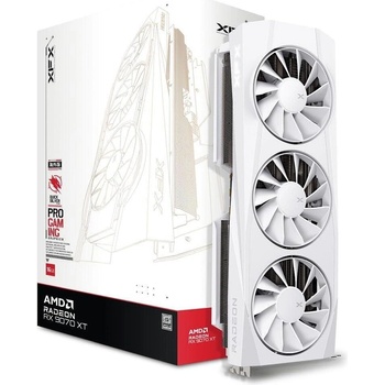 XFX Radeon RX 9070 XT Quicksilver White Gaming Edition 16GB GDDR6 256bit (RX-97TQICKW9)