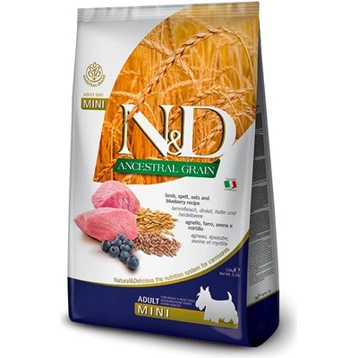 N&D Low Grain Adult Mini Lamb & Blueberry 800 g