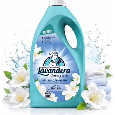 Lavandera Gel na praní Bílé květy 4,5 l 90 PD