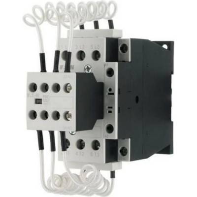 Eaton Контактор капацитивен за кондензатори с последователни резистори EATON DILK33-10(230V50HZ, 240V60HZ), 294054 - 33, 3 kVAr, 230 V 50 Hz, 240 V 60 Hz (294054)