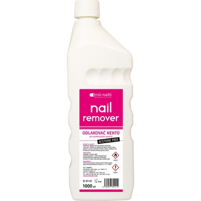 Enii Nails bezacetonový odlakovač 1000 ml