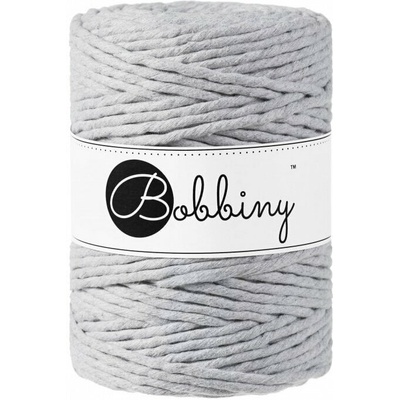 Bobbiny Macrame Cord 5 mm 100 m Light Grey юта (MX-E036)