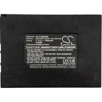 Cameron Sino Батерия за баркод скенер Honeywell / Datalogic/ Metrologic SP5600 CipherLAB 8300 LiIon 3.7V 1800mAh Cameron Sino (CS-CLB830BL)