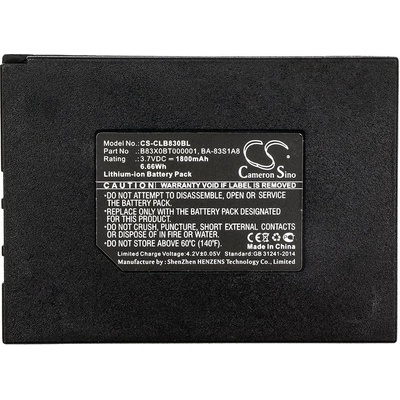 Cameron Sino Батерия за баркод скенер Honeywell / Datalogic/ Metrologic SP5600 CipherLAB 8300 LiIon 3.7V 1800mAh Cameron Sino (CS-CLB830BL)