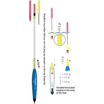 CRALUSSO Plavák UFO Waggler 20g
