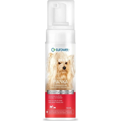 Eurowet Dry shampoo šampon pro psy a kočky 150 ml