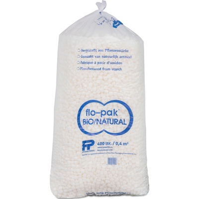 Telieska fixačné Flo-Pak Natural vrece 400 l biela