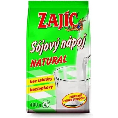 Mogador Zajíc sójový nápoj natural sáček 400 g – Zboží Mobilmania