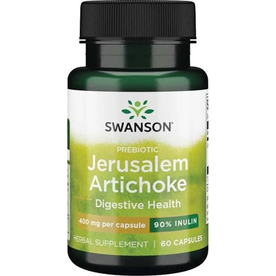 Swanson Topinambury Jerusalem Artichoke 400 mg 60 kapsúl