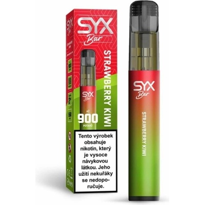 Syx Bar Strawberry Kiwi 16,5 mg 1000 potáhnutí