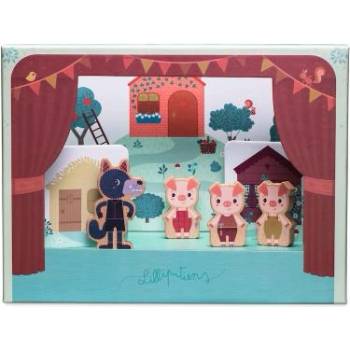 Lilliputiens - магнитен театър - Трите прасенца