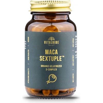 Vitalvibe Maca Sextuple BIO 60 kapsúl