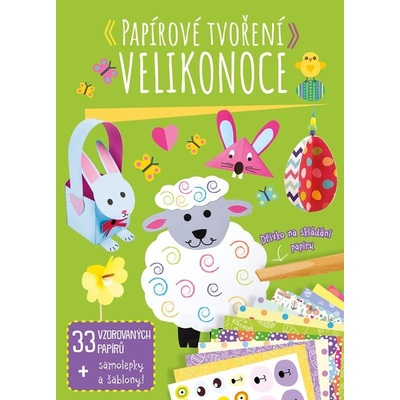 Papírové tvoření Velikonoce: 33 vzorovaných papírů – Zbozi.Blesk.cz