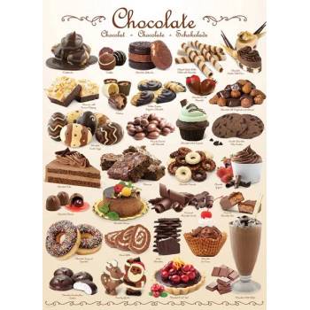 Image 1 of EUROGRAPHICS - Puzzle Chocolate 2 - 1 000 piese