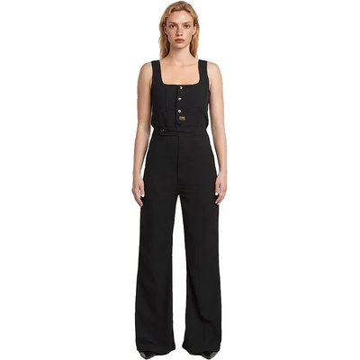 G-STAR High Waist sleeveless overall - Black (Dark Black)