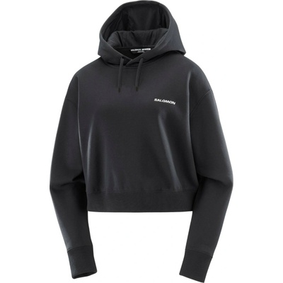 Salomon Short Hoodie čierna