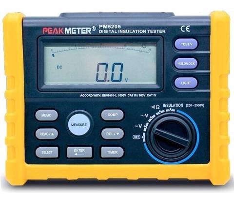 PeakMeter PM5205 2500V