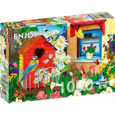 Enjoy Birdhouse Garden 1000 dielov