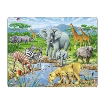 Morten larsen Ukladanka African savanna Maxi
