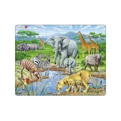 Morten larsen Ukladanka African savanna Maxi