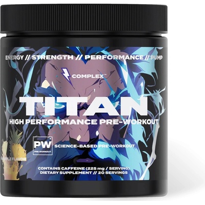 COMPLEX Titan Pre-workout 400 g – Zboží Dáma