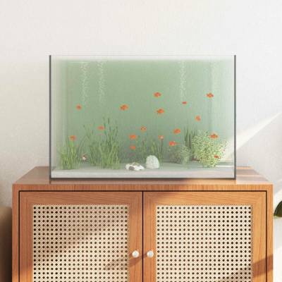 VidaXL akvárium s úložištěm průhledné 60 x 35 x 40 cm sklo 9799.42020385