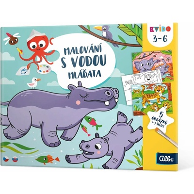 Albi Kvído Maľovanie s vodou Mláďatá
