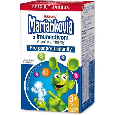 Walmark Marťankovia Imuno jahoda 90 tabliet